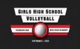 High School Volleyball - MHA vs CSDB 9/1/22